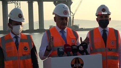 deniz seviyesi -  AK Parti Genel Başkanvekili Yıldırım: “Önümüzdeki 18 Mart törenlerinde inşallah köprümüzden geçiş, resmi açılış mümkün hale gelecek' Videosu