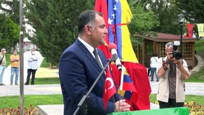 ANKARA - Simon Bolivar Parkı yenilendi, Venezuela Sokağı açıldı