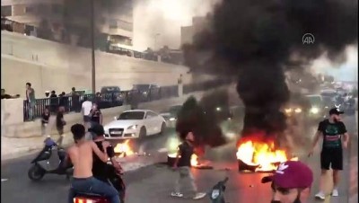 ekonomik kriz - BEYRUT - Lübnan'da hayat pahalılığı ve doların yükselişi protesto edildi Videosu