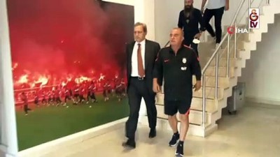 Burak Elmas, Fatih Terim ile bir araya geldi