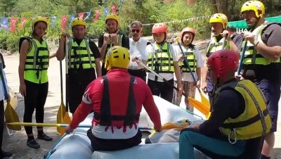 Bursa’da rafting heyecanı