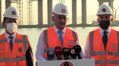 ilham - ÇANAKKALE - AK Parti Genel Başkanvekili Yıldırım '1915 Çanakkale Köprüsü'nde incelemelerde bulundu Videosu