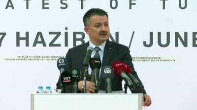 expo - İZMİR - Pakdemirli: 'Geçen yıl bitkisel üretimimiz cumhuriyet tarihinin rekorunu kırdı' Videosu