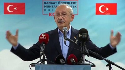 KOCAELİ - Kılıçdaroğlu: 'Bayrak ve vatanla sorunu olmayan herkesin başımın üstünde yeri var'