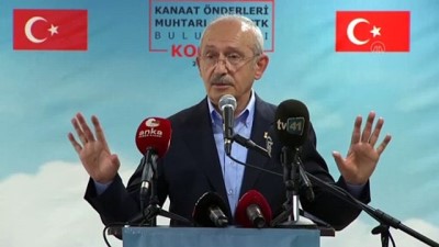 KOCAELİ - Kılıçdaroğlu: 'Kendi denizimizi yok ediyoruz'