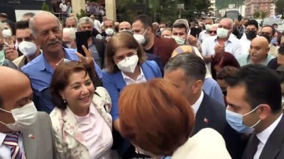 sel - TRABZON - Akşener, Yomra Belediyesi'ni ziyaret etti Videosu