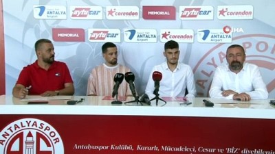imza toreni - Antalyaspor’dan 2 yeni transfer Videosu
