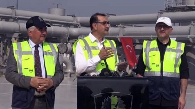 boru hatti - HATAY - Enerji ve Tabii Kaynaklar Bakanı Dönmez, Ertuğrul Gazi gemisini tanıttı Videosu