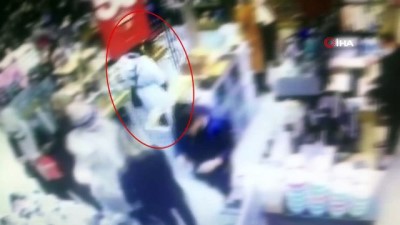 ya sonra -  Mağazalarda dadanarak ‘yankesicilik’ yapan kadın önce kameraya sonra polise yakalandı Videosu