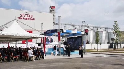 gorece - SİVAS - Kamu ortaklığıyla kurulan yem fabrikasının açılışı yapıldı Videosu