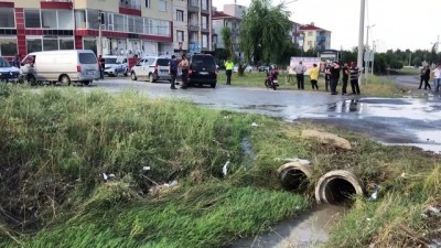 saganak - TEKİRDAĞ - Sele kapılan iki çocuk öldü Videosu