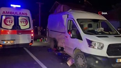  Aksaray’da yolcu otobüsü ile kamyonet çarpıştı: 13 yaralı
