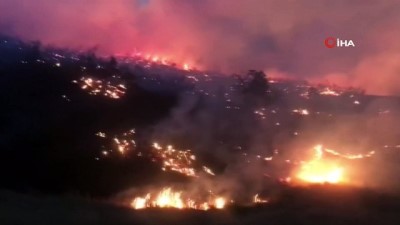  Bingöl’de iki noktada orman yangını, müdahale sürüyor