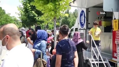 sinav -  Çorum Belediyesi’nden öğrenci ve velilerine limonata ikramı Videosu