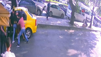  Ereğli'de 2 kişinin yaralandığı kavga kamerada