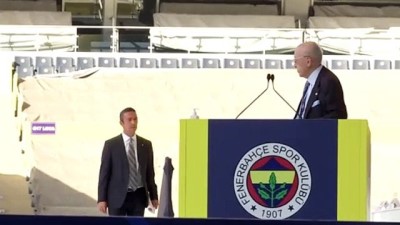 İSTANBUL - Fenerbahçe Kulübünün kongresi - Ali Koç, yeniden başkanlığa seçildi (1)