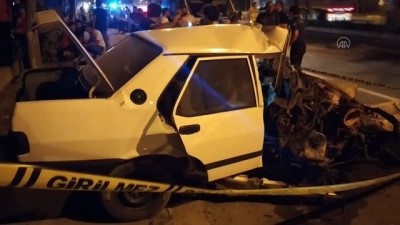 SAKARYA - Otomobil ağaca çarptı: 1 ölü, 1 yaralı
