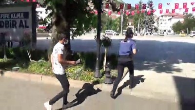 cuzdan - TOKAT - YKS'ye geç kalan adayları sınav merkezlerine polis götürdü Videosu