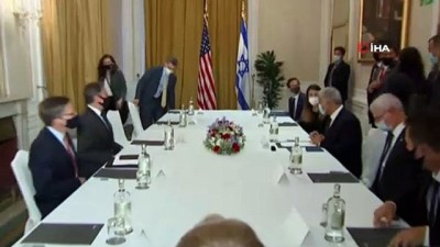  - ABD Dışişleri Bakanı Blinken, İsrailli mevkidaşı Lapid ile bir araya geldi