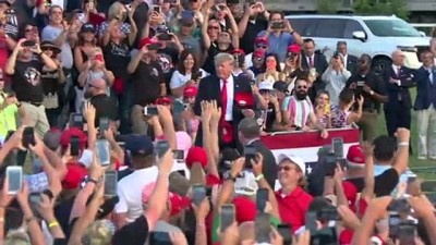 AMERİKA BİRLEŞİK DEVLETLERİ - Donald Trump Ohio'da miting düzenledi