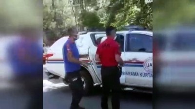 sparta - ANTALYA - Gezintiye çıktıkları Kurşunlu Şelalesi Tabiat Parkı'nda kaybolan iki Alman turist bulundu Videosu