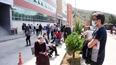 GÜMÜŞHANE - YKS'nin ikinci oturumu AYT başladı