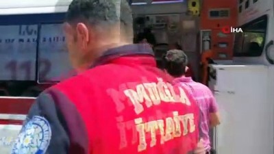  Menteşe'de itfaiye aracı kazaya karıştı: 5 yaralı