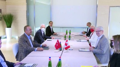 italya - ROMA - Dışişleri Bakanı Çavuşoğlu, Kanadalı ve Litvanyalı mevkidaşlarıyla görüştü Videosu