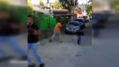 isgal -  - Yahudi yerleşimciden Filistinlilere biber gazlı saldırı Videosu