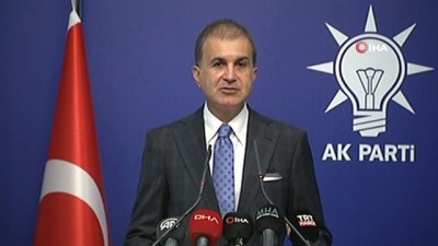  Ak Parti Sözcüsü Ömer Çelik, MYK toplantısı sonrası açıklamalarda bulundu
