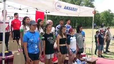 Aksaray’da Bisikletle Oryantiring Şampiyonası başladı