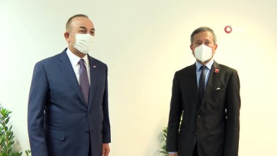 italya -  - Bakan Çavuşoğlu, Singapurlu mevkidaşı Balakrishnan ile görüştü Videosu