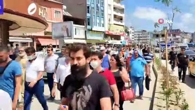  Hatay'da betonlaşmaya tabutlu eylem