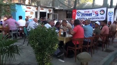 dera -  Hizmet İş Şırnak İl Başkanı Uysal Silopi Belediyesi işçilerin ek mesai ücretlerini ödemediğini iddia etti Videosu