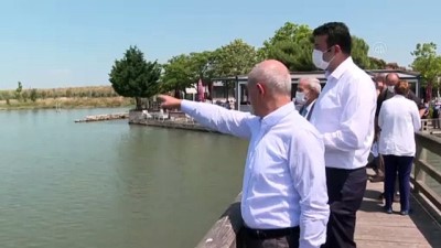 İSTANBUL - Büyükçekmece Gölü'ndeki kirliliğe ilişkin Belediye Başkanı Akgün'den açıklama