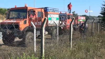 yangin -  Bursa’da orman yangınına TOMA’lı müdahale Videosu