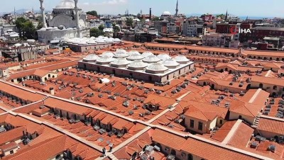 turist -  Tarihi Kapalıçarşı'nın çatısı 1 Temmuz'da ziyarete açılıyor Videosu