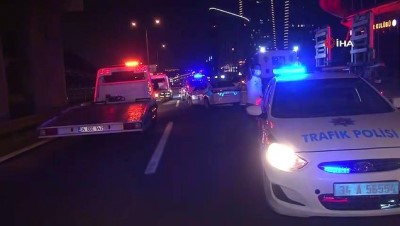 trafik yogunlugu -  TEM Otoyolu'nda zincirleme trafik kazası Videosu