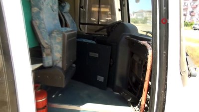 hirsizlar yakalandi -  100 liralık kablo çalmak için otobüslere 15 bin TL’lik zarar verdiler Videosu