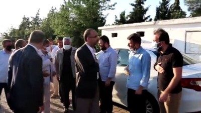 ADIYAMAN - HÜDA PAR Genel Başkanı Zekeriya Yapıcıoğlu'ndan genel başkan yardımcısı Yavuz'un kabrine ziyaret