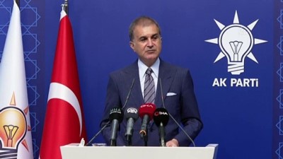 ANKARA - Ömer Çelik: 'TCG Anadolu'nun yapımı en süratli bir biçimde devam ediyor'
