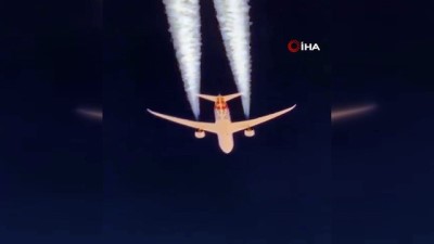 yolcu ucagi -  - Arapça hat sanatıyla süslenen yolcu uçağından hayran bırakan gösteri Videosu