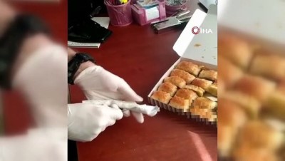 uyusturucu -  Baklava kutusuyla uyuşturucu sevkiyatı polise takıldı Videosu