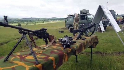 BÜKREŞ - Steadfast Defender 21 Tatbikatı’nda kullanılan silah ve teçhizatlar sergilendi