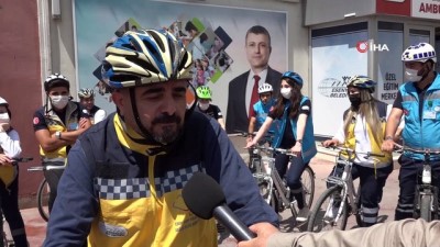 saglikci -  Esenyurt’un sağlıkçıları, sağlık için pedal çevirdi Videosu