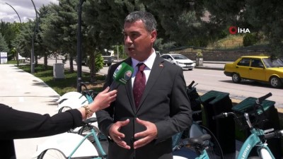 toplu ulasim -  Gölbaşı Belediye Başkanı Şimşek, bisiklet kullanımının yaygınlaştırılması için kurulan GÖLBİS’i test etti Videosu