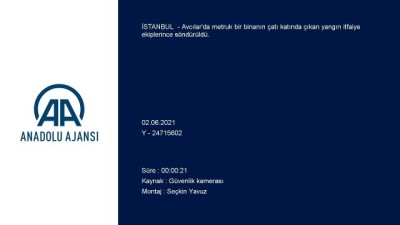 cati kati - İSTANBUL - Avcılar'da metruk binada çıkan yangın söndürüldü Videosu