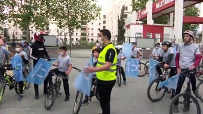 estetik - İSTANBUL - Esenler'de gençler 'Dünya Bisiklet Günü' için pedala bastı Videosu