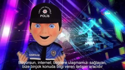  Polisten 'Bizi izle Samsun' projesi
