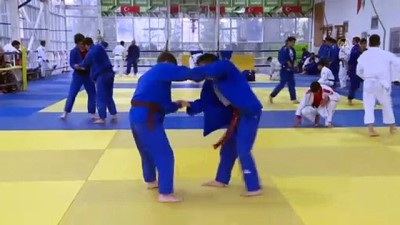cekim - SAMSUN - Erkek Judo Ümit Milli Takımı, Avrupa Şampiyonası hazırlıklarını sürdürüyor Videosu